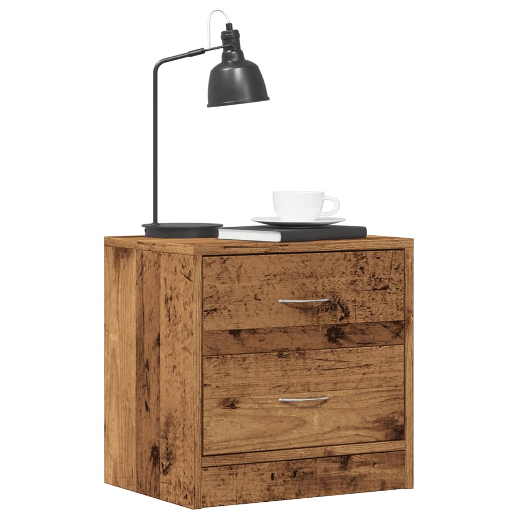 Bedside Cabinet 40X30X40 Cm Engineered Wood