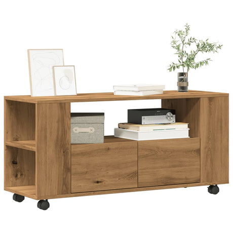 Tv Cabinet 102X34.5X43 Cm Engineered Wood
