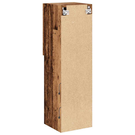 Tv Cabinets With Led Lights 2 Pcs 30.5X30X Old Wood
