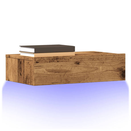 Tv Cabinet With Led Lights 120X35X15.5 Cm