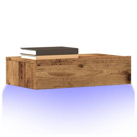 Tv Cabinet With Led Lights 120X35X15.5 Cm