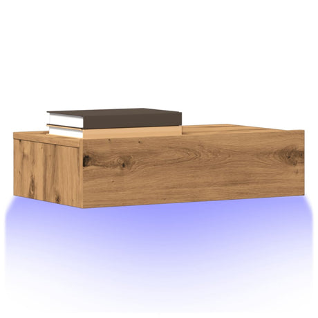 Tv Cabinet With Led Lights 120X35X15.5 Cm