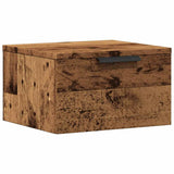 Wall-Mounted Bedside Cabinet 34X30X20 Cm