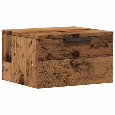 Wall-Mounted Bedside Cabinet 34X30X20 Cm