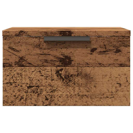 Wall-Mounted Bedside Cabinet 34X30X20 Cm