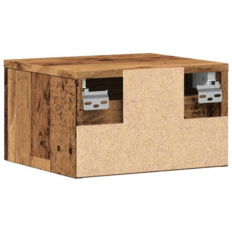 Wall-Mounted Bedside Cabinet 34X30X20 Cm