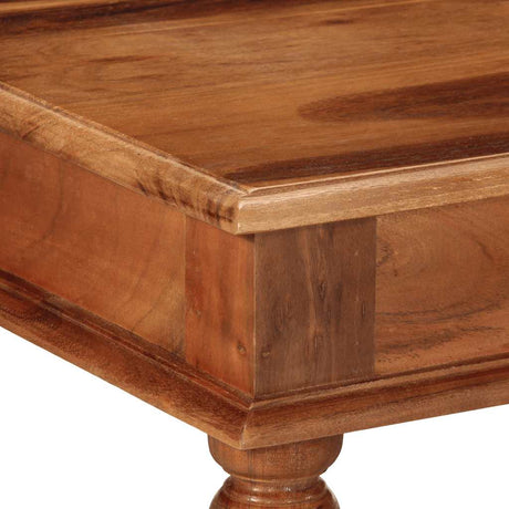 Coffee Table 110X60X40 Cm Solid Wood Acacia
