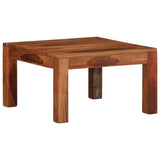 Coffee Table 60X60X35 Cm Solid Wood Acacia