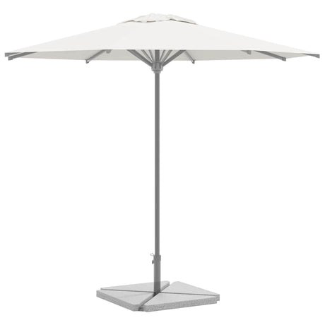 Umbrella Weight Plates 4 Pcs Granite Triangular 14 Kg