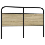 Headboard Steel And Engineered Wood