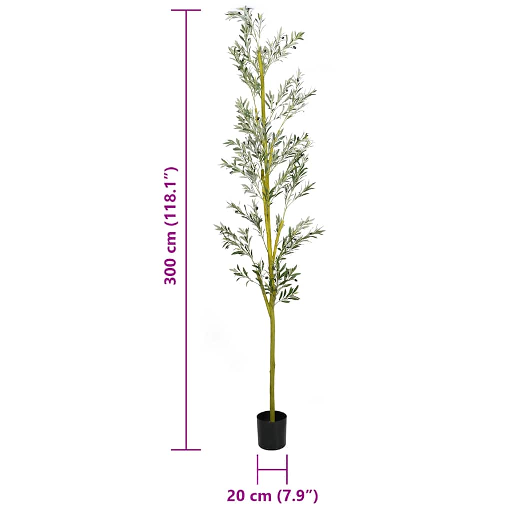Artificial Olive Tree 1000 Leaves Green