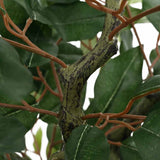 Artificial Ficus Tree 480 Leaves Green