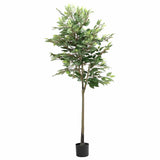 Artificial Ficus Tree 480 Leaves Green