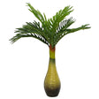 Artificial Palm Plant 9 Leaves Green