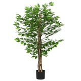 Artificial Ficus Plant 1260 Leaves Green