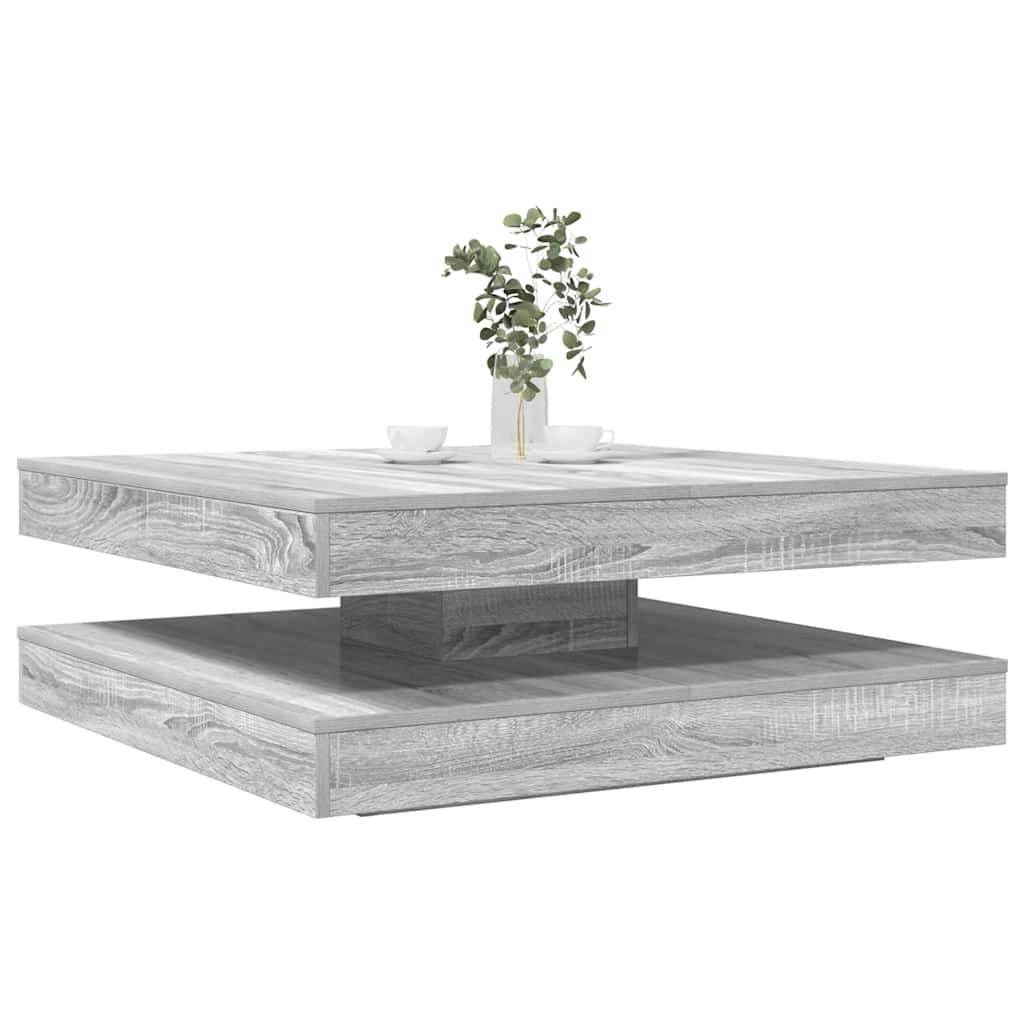 Coffee Table 360-Degree Rotatable