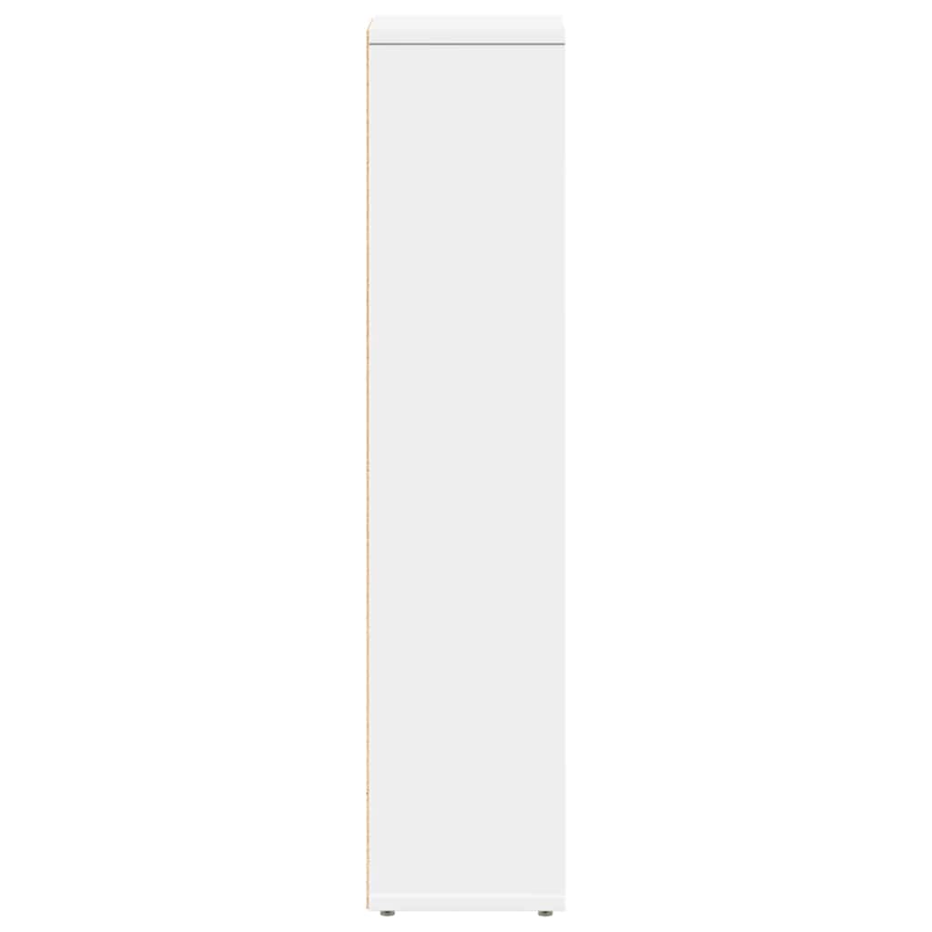 Bathroom Cabinet With Roll Holder 20.5X20X90 Cm