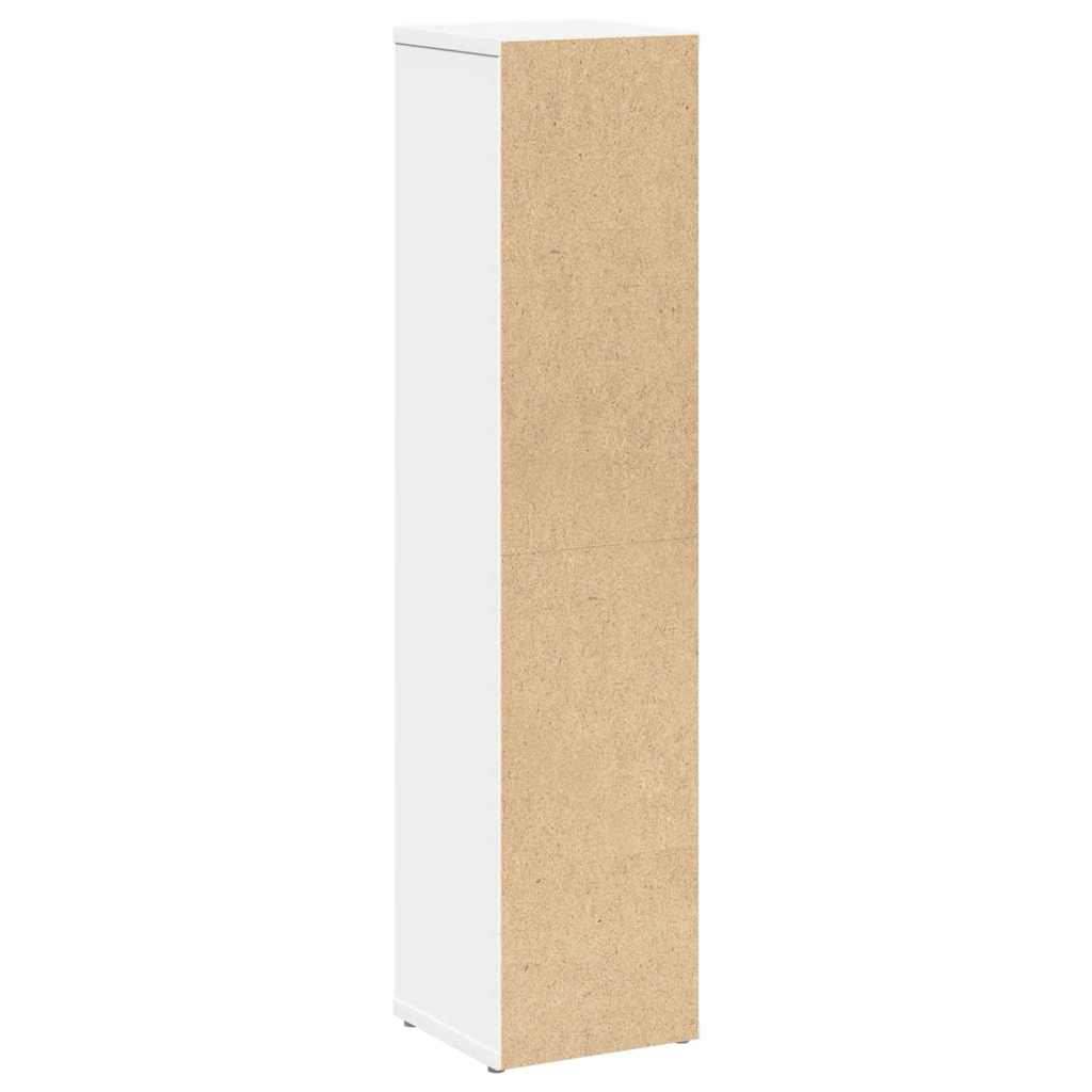 Bathroom Cabinet With Roll Holder 20.5X20X90 Cm