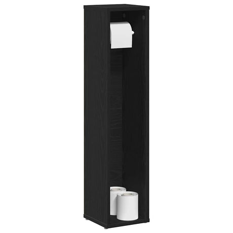 Bathroom Cabinet With Roll Holder 20.5X20X90 Cm
