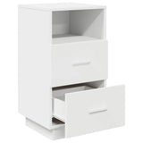 Bedside Cabinets 2 Pcs With 2 Drawers 36X36X68 Cm