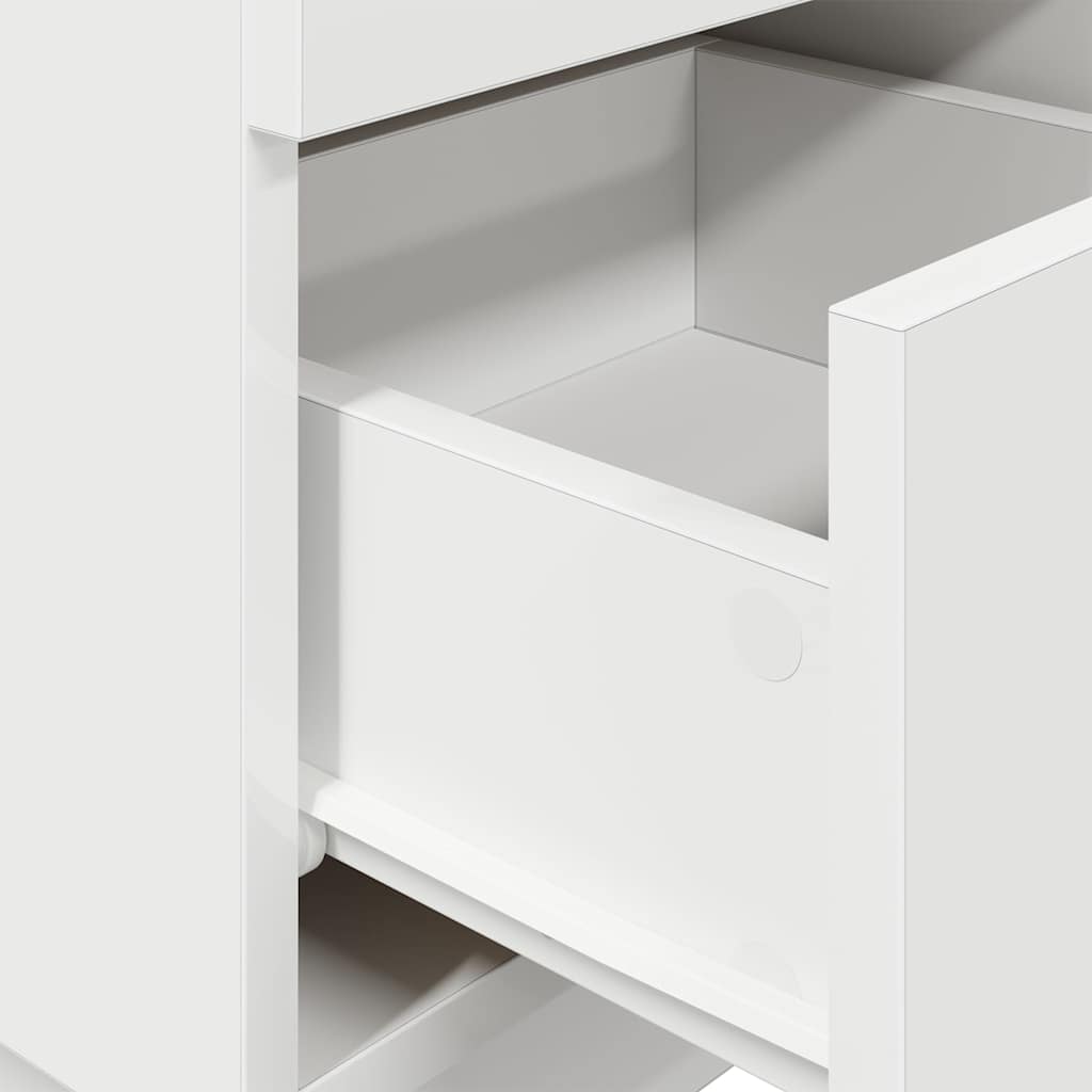 Bedside Cabinets 2 Pcs With 2 Drawers 36X36X68 Cm