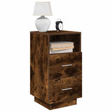 Bedside Cabinets 2 Pcs With 2 Drawers 36X36X68 Cm