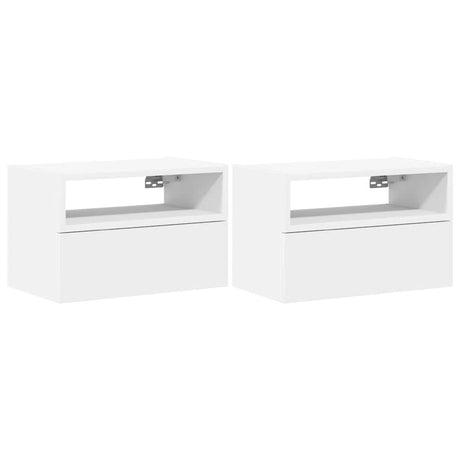 Wall-Mounted Bedside Cabinets 2 Pcs 45X26X28.5 Cm