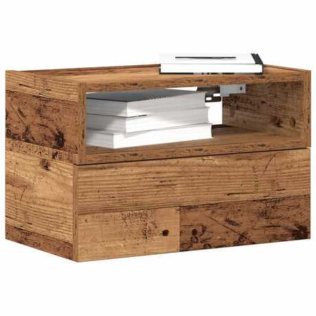 Wall-Mounted Bedside Cabinets 2 Pcs 45X26X28.5 Cm