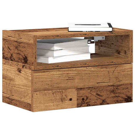 Wall-Mounted Bedside Cabinets 2 Pcs 45X26X28.5 Cm