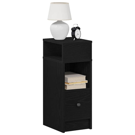 Bedside Cabinet With Drawer 25X31X66 Cm