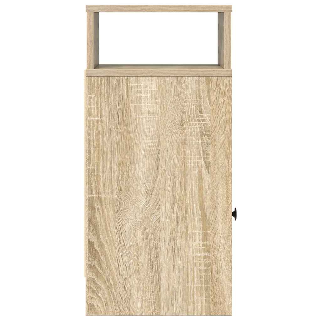 Bedside Cabinet With Drawer 25X31X66 Cm