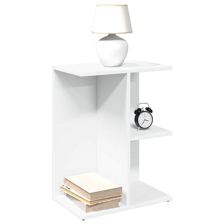 Bedside Table 46.5X29X61 Cm Engineered Wood