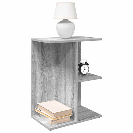Bedside Table 46.5X29X61 Cm Engineered Wood