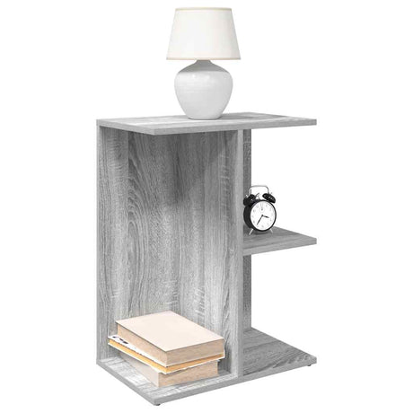 Bedside Table 46.5X29X61 Cm Engineered Wood