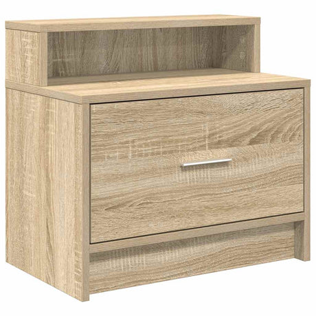 Bedside Cabinet With Drawer 51X31X47 Cm
