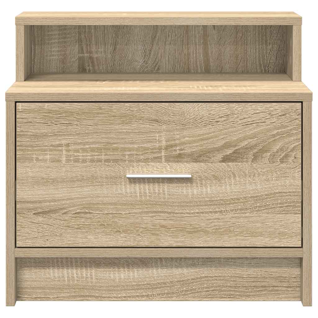 Bedside Cabinet With Drawer 51X31X47 Cm