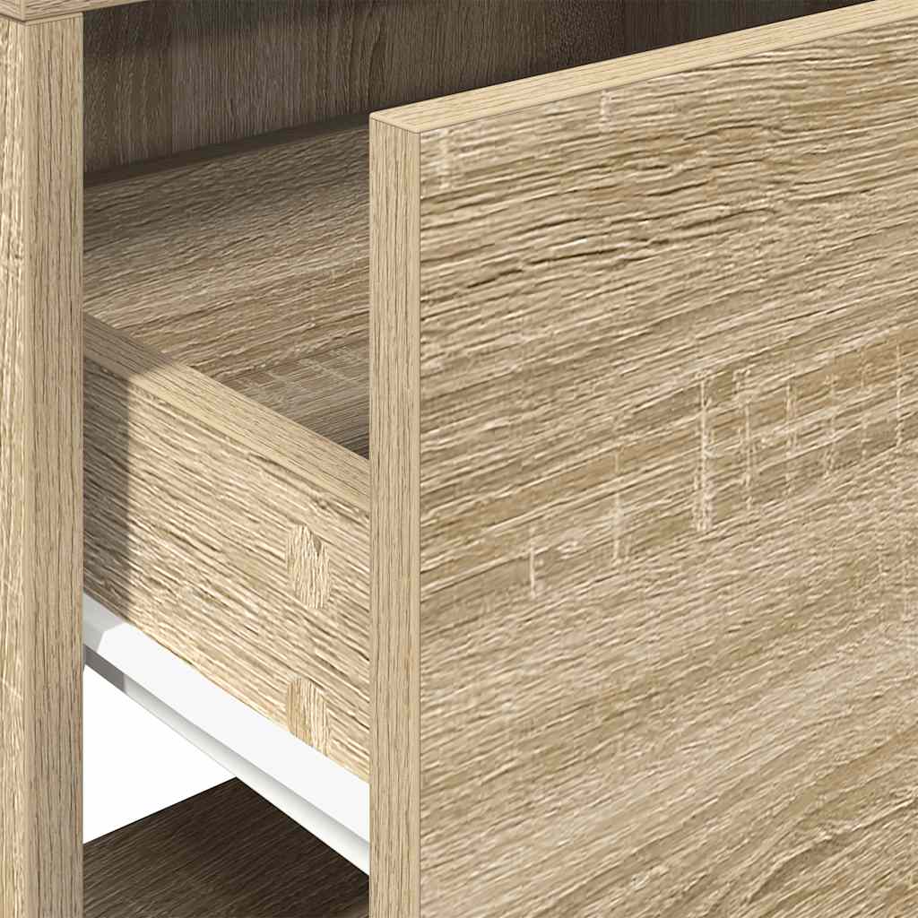 Bedside Cabinet With Drawer 51X31X47 Cm