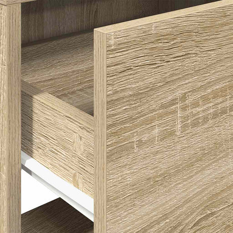 Bedside Cabinet With Drawer 51X31X47 Cm