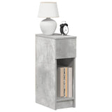 Bedside Cabinet With Drawer 20X36X60 Cm