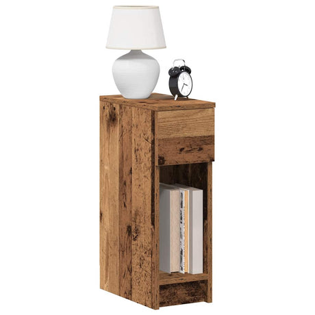 Bedside Cabinet With Drawer 20X36X60 Cm