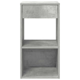 Bedside Cabinet With Drawer 35X34X66.5 Cm