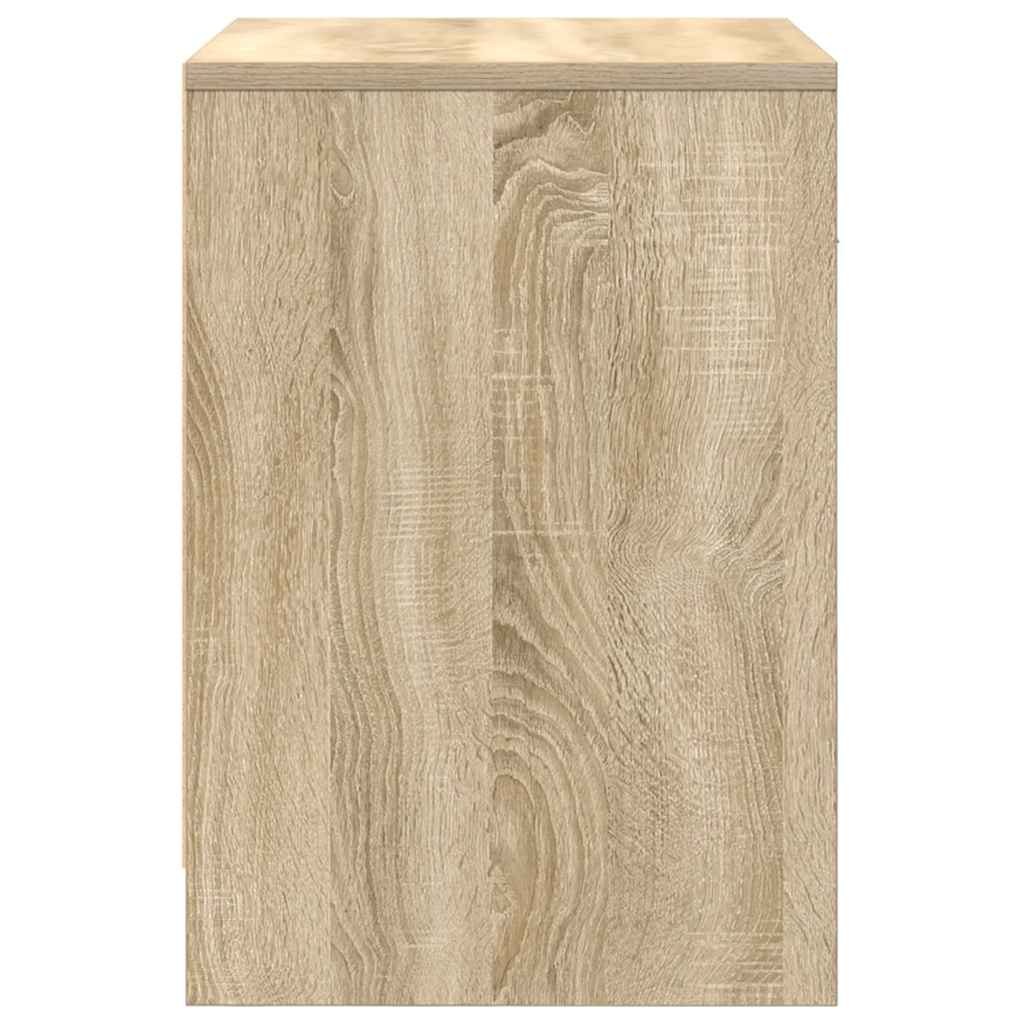 Bedside Cabinets 2 Pcs With Drawer 40X34X50 Cm