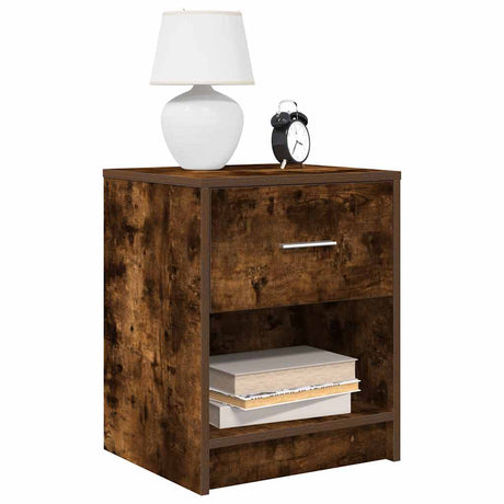 Bedside Cabinets 2 Pcs With Drawer 40X34X50 Cm