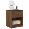 Bedside Cabinets 2 Pcs With Drawer 40X34X50 Cm
