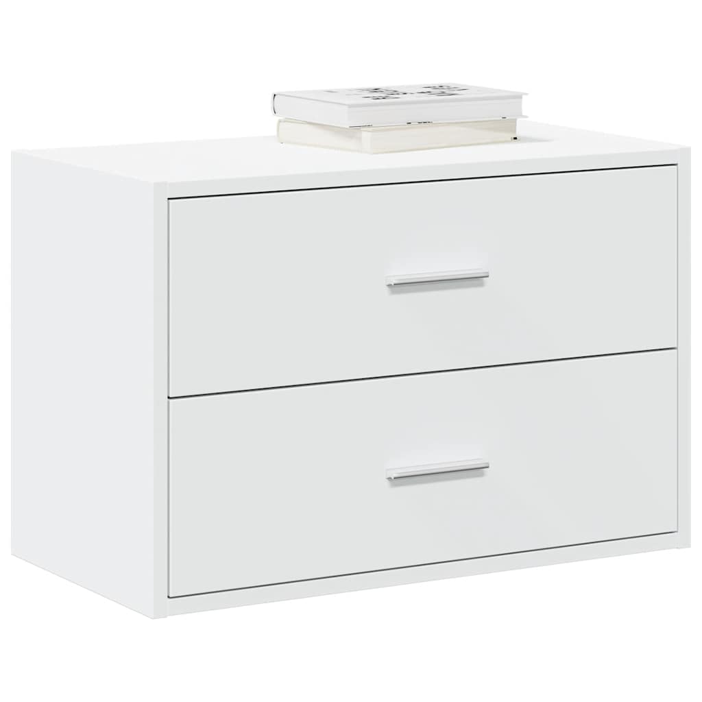 Cabinets With 2 Drawers 2 Pcs Oak 60X31X40 Cm Engineered Wood