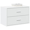 Cabinets With 2 Drawers 2 Pcs Oak 60X31X40 Cm Engineered Wood