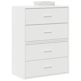 Cabinets With 2 Drawers 2 Pcs Oak 60X31X40 Cm Engineered Wood
