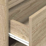 Cabinets with 2 Drawers 2 pcs Sonoma Oak 60x31x40 cm Engineered Wood