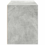 Cabinet with 2 Drawers Concrete Grey 60x31x40 cm Engineered Wood