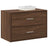 Cabinets With 2 Drawers 2 Pcs Oak 60X31X40 Cm Engineered Wood